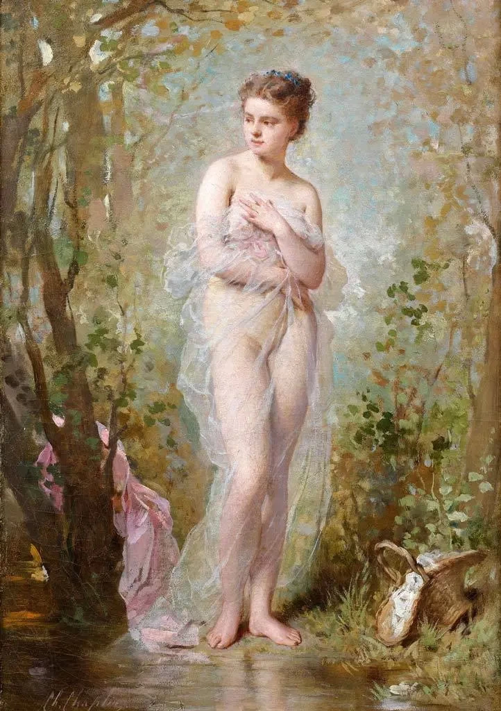La bagnante